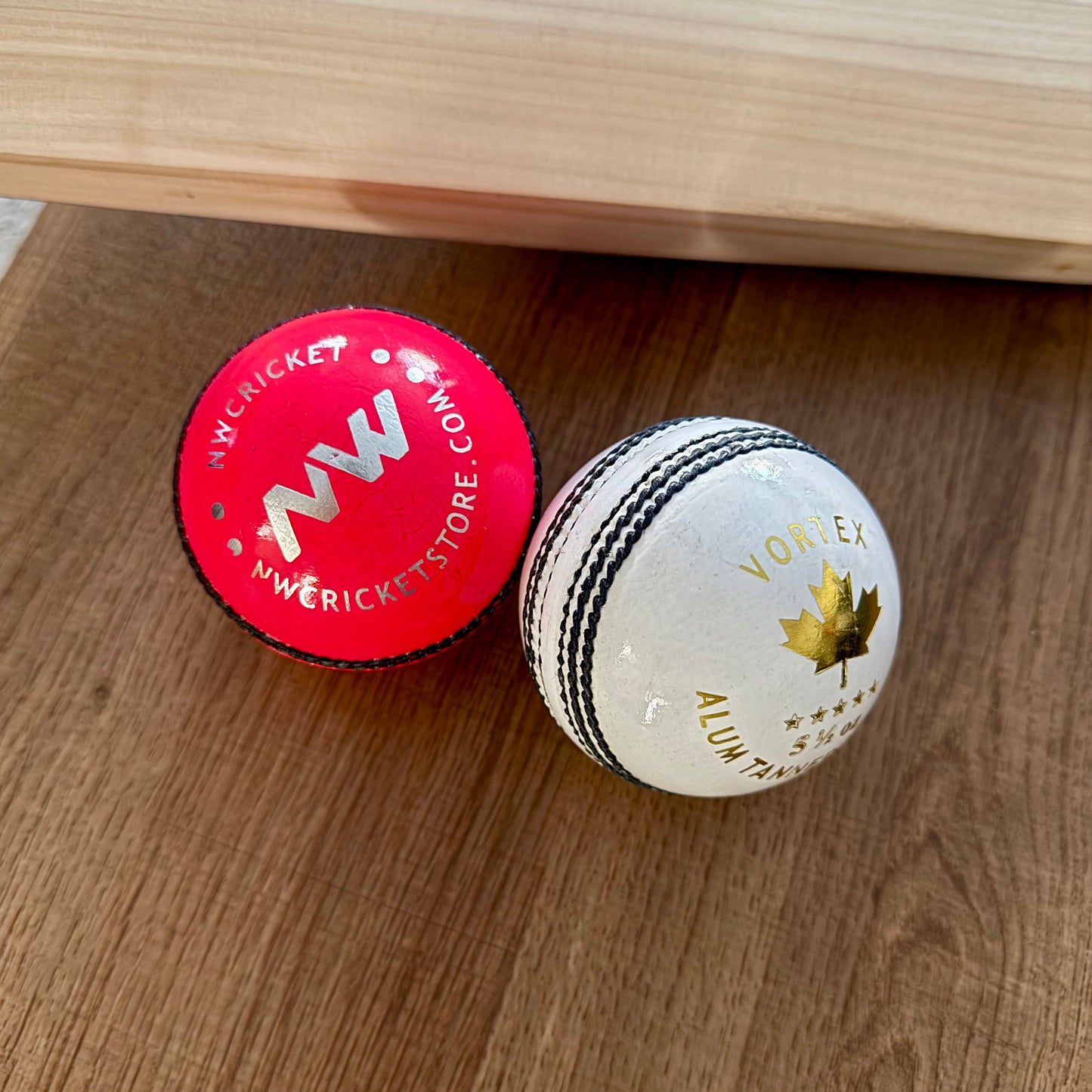 NW Vortex Premium Leather Cricket Balls