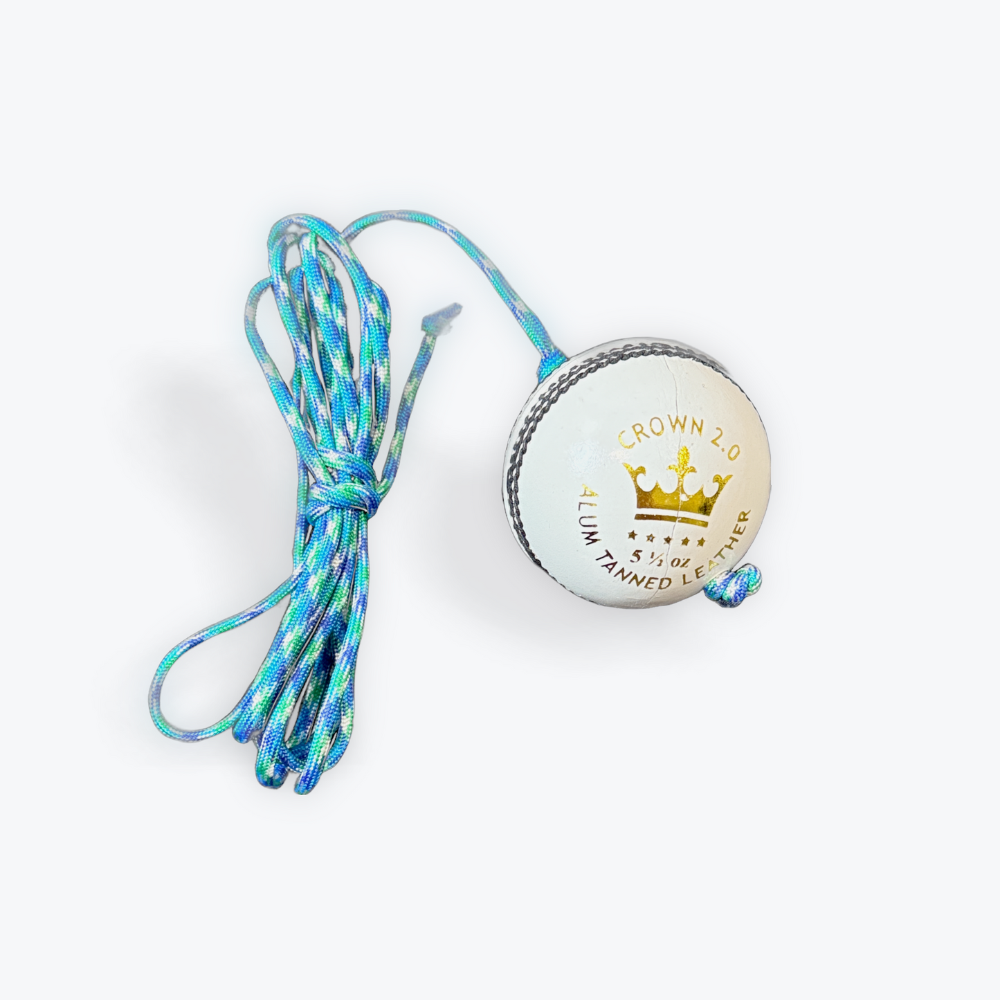Hanging Leather Cricket Ball for knocking and practice