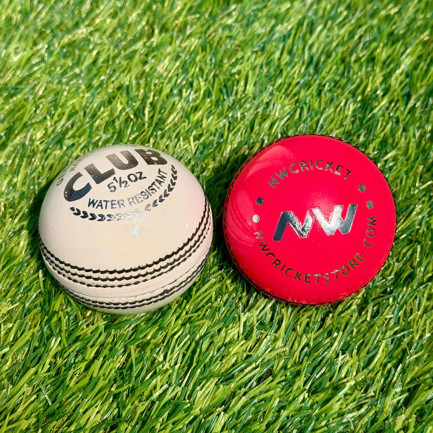 NW Club Leather Cricket Ball