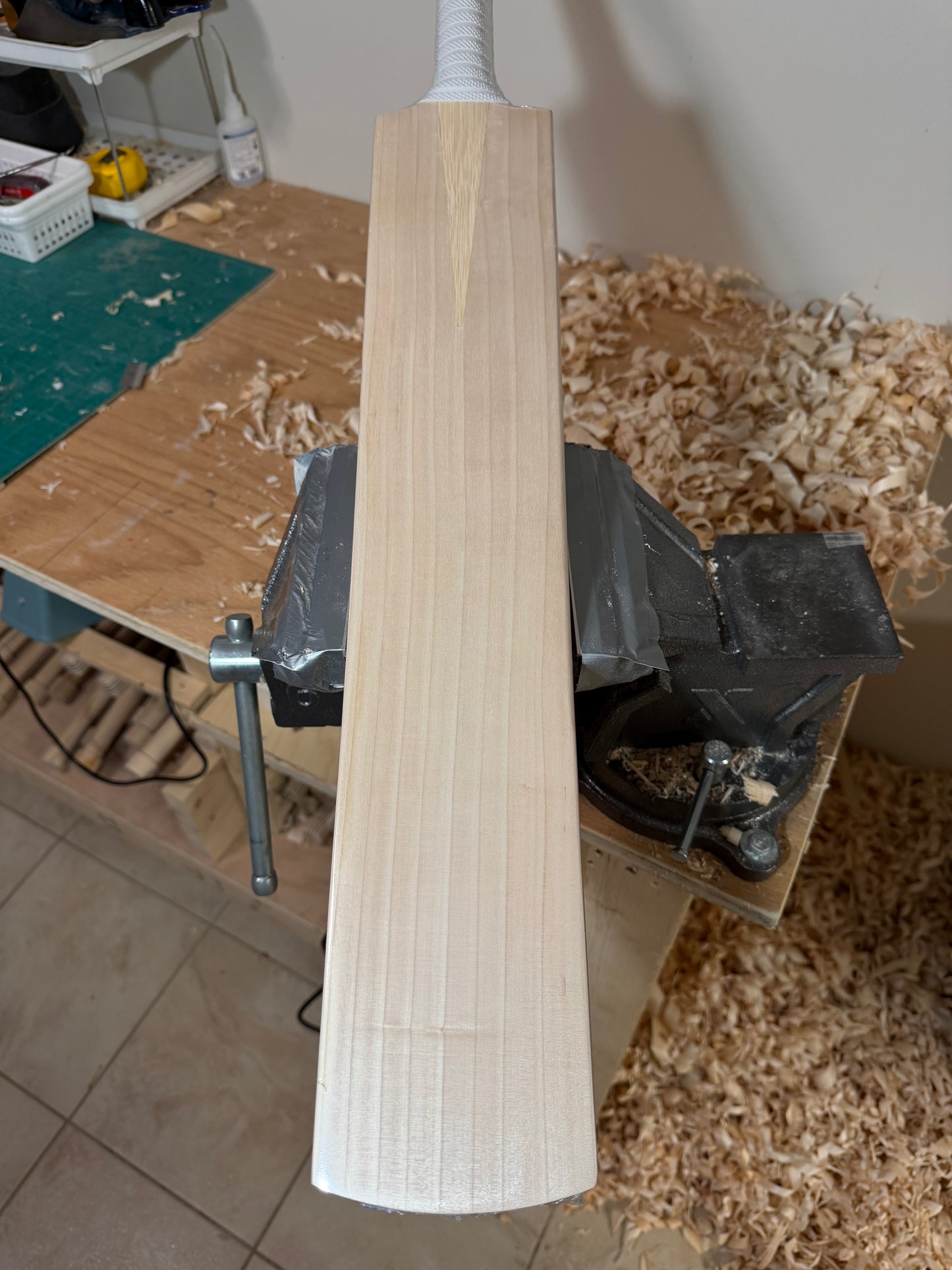 Grade 1+ English Willow Cricket Bat - 123 [Clearance]