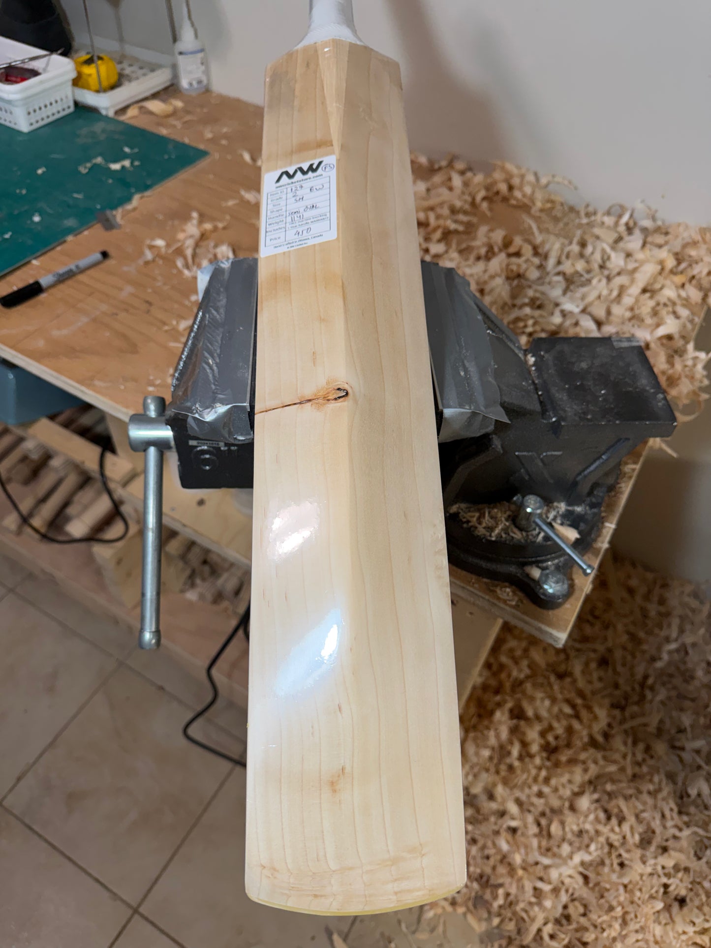 Grade 2 English Willow Cricket Bat - 127 [Factory Seconds]
