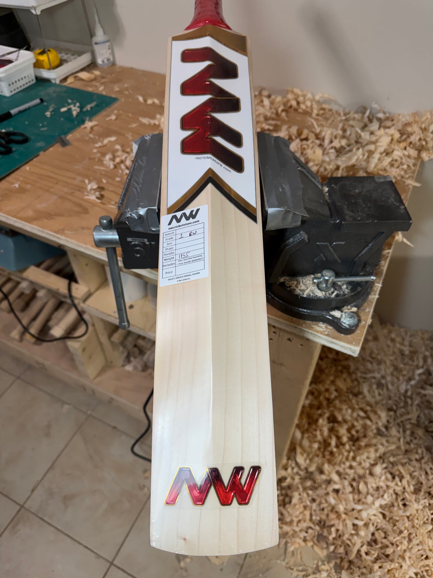 Grade 1 English Willow Cricket Bat - 137